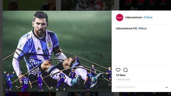 Lionel Messi tak berkutik, ketika negaranya hanya bermain imbang dengan tim debutan Islandia. Foto: dok. Instagram