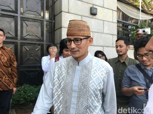 Tamu Open House Lebaran CT: Sandiaga hingga Bamsoet