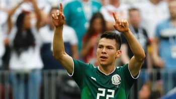 Salah satu yang paling tenar tentunya Hirving Lozano, serta ditambah Maximiliano Romero dan Erick Gutierrez. Foto: REUTERS/Kai Pfaffenbach