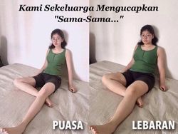 Meme Gemukan Abis Lebaran, Ngeselin Tapi Bikin Ngakak
