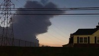 Dilansir dari Fox 8, Minggu (17/6/2018), foto tersebut diambil warga dengan akun Facebook Aj Brackins saat hari ulang tahun Trump pada 14 Juni lalu.  (Foto: Dok. Facebook Aj Brackins via Fox News)