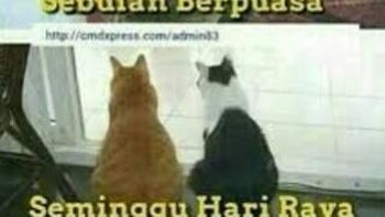 Sebulan berpuasa vs seminggu hari raya... Foto: Instagram