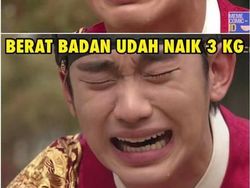 Meme Gemukan Abis Lebaran, Ngeselin Tapi Bikin Ngakak