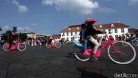 Begini suasana Kota Tua H+2 Lebaran.