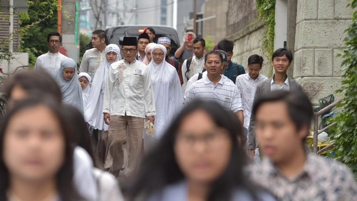 Di Jepang, Salat Idul Fitri Dibagi Tiga Gelombang