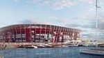 Apa Jadinya Kalau Stadion Dibuat Dari Tumpukan Peti Kemas?