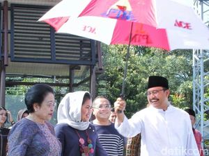 Bulan Bung Karno, Megawati Jadi Jurkam Gus Ipul-Puti di Madiun