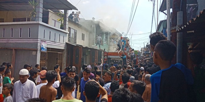 2 Rumah di Makassar Terbakar Saat Ditinggal Mudik Pemiliknya