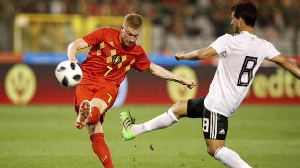 Kevin De Bruyne akan menjadi senjata rahasia Belgia vs Jepang.