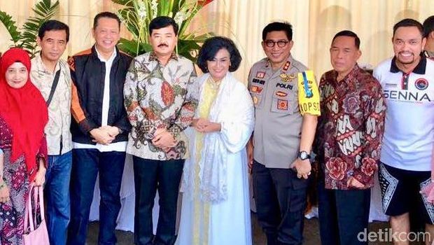 Pangdam Brawijaya, Kapolda Jatim, Ketua DPR, Panglima TNI, Anggota DPR