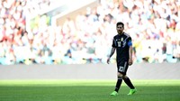 Sang kapten tim Argentina pada Piala Dunia 2018 ini memang dikenal bertubuh mungil dengan tinggi badan 169 cm. Barcelona bahkan menjuluki Lionel Messi sebagai el pequeño mudito atau si mungil pendiam. Foto: Dan Mullan/Getty Images
