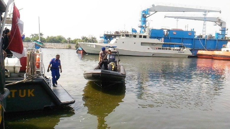 Pencarian Buaya Di Tanjung Priok Yang Belum Membuahkan Hasil