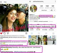 Deddy Corbuzier Cium Finalis Puteri Indonesia, Kalina Langsung Restui