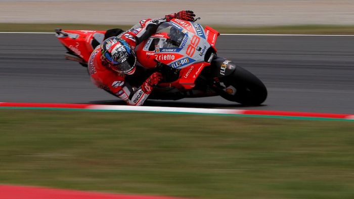 Jorge Lorenzo di MotoGP Catalunya. (Foto: Jon Nazca/Reuters) Jorge Lorenzo di MotoGP Catalunya. (Foto: Jon Nazca/Reuters)
