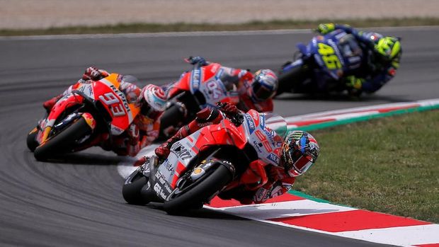 MotoGP Catalunya menjadi persaingan Jorge Lorenzo dan Marc Marquez.