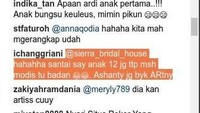 Ada yang mengomparasi ART Nia-Ardie dengan Anang-Ashanty juga. Foto: Nia Ramadhani / ist
