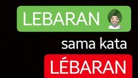 Tapi ada juga lho yang menangkis bahwa naiknya berat badan setelah Lebaran itu adalah hal biasa. Foto: Instagram