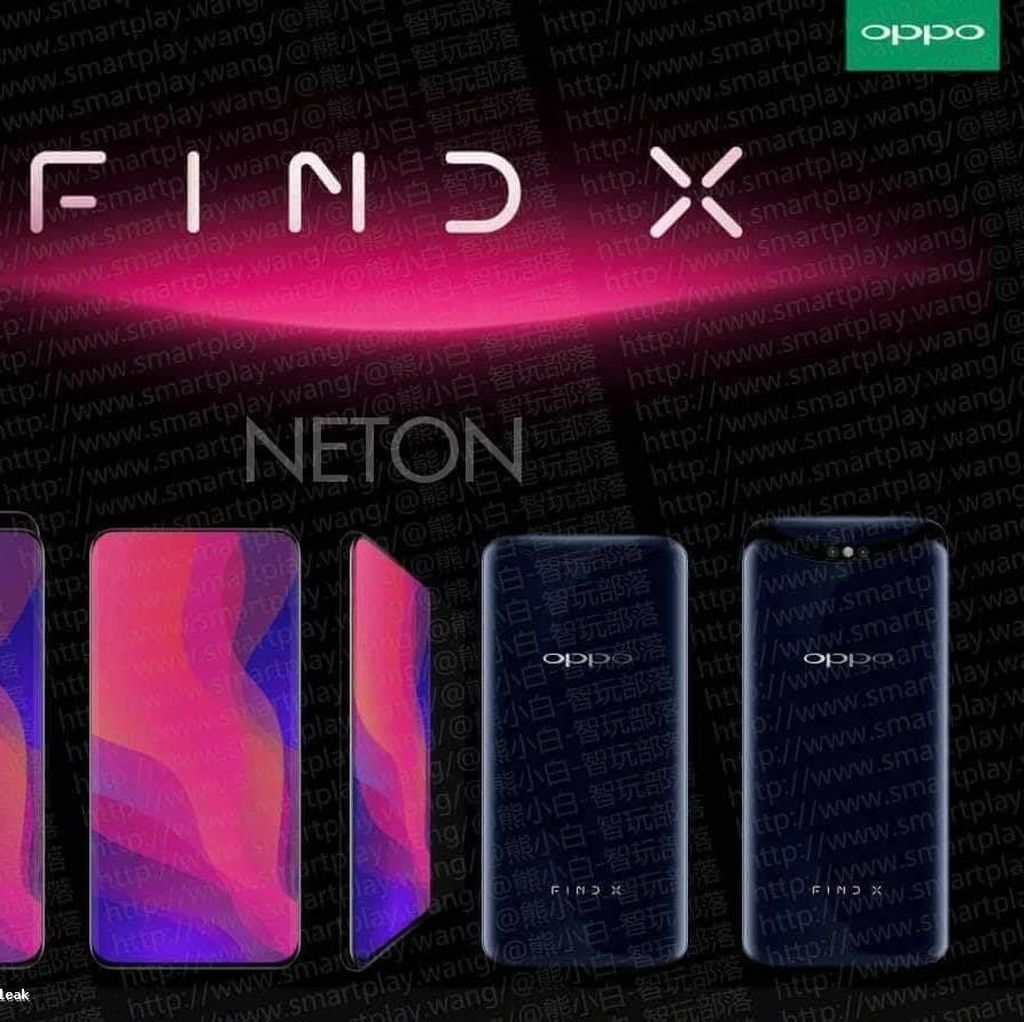 Kamera Oppo Find X Pakai Sistem Slide? Kamera Oppo Find X Pakai Sistem Slide?
