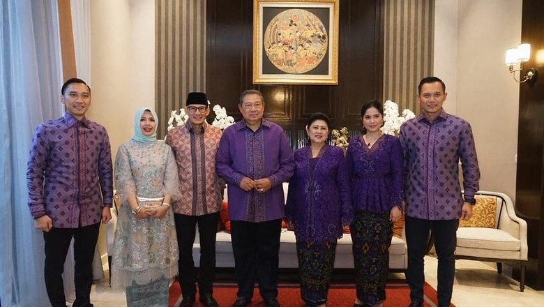 Demokrat Bantah Sandiaga: SBY Tak Titip Pesan soal 2019 Lewat AHY Demokrat Bantah Sandiaga: SBY Tak Titip Pesan soal 2019 Lewat AHY