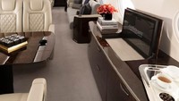 Gulfstream G500 ini dibanderol US$ 44 juta. Pesawat ini memiliki internet yang 30 kali lebih cepat dibandingkan pesaingnya saat ini. Foto: Dok. Businessinsider