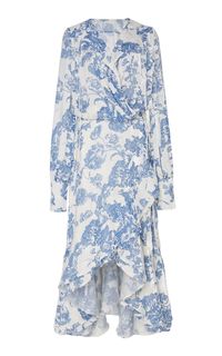 Meghan Markle Bergaun Floral Rp 77 Juta di Pernikahan Keponakan Putri Diana