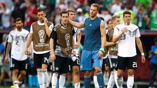 Rekor Jerman di Laga Pembuka Piala Dunia Dihentikan Meksiko Rekor Jerman di Laga Pembuka Piala Dunia Dihentikan Meksiko