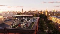 Selain menghasilkan energi bersih, kanopi dapat menciptakan ruang santai baru dan mendefinisikan kembali tata surya perkotaan. Solar Canopy yang dirancang dengan SITU Studio, telah ada selama beberapa waktu, bermunculan di sekitar New York City di Park Slope, Crown Heights, dan Bed-Stuy. Dari gambar rendering ini menggambarkan seperti apa sumber tenaga surya perkotaan itu akan ditempatkan di berbagai lokasi, misalnya, area makan di atap yang santai. Inhabitat/Istimewa.