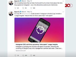 Perhatian, Instagram Bakal Pasang Fitur Pengingat Waktu