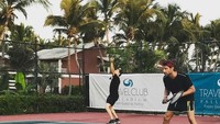 Bukan hanya itu, Lorenzo juga menyukai olahraga tenis. Foto: Instagram/jorgelorenzo99