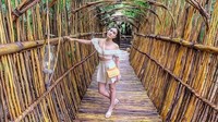 Kota Meksiko menjadi pilihan Shandy Aulia untuk melepas penat pekerjaannya sebagai seorang artis. Foto: Instagram Shandy Aulia