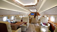 Airbus ACJ319Neo ini merupakan pesawat kelas bisnis. Pesawat seharga US$ 101,5 juta ini dapat terbang tanpa henti dari Los Angeles ke Jenewa, Swiss. Foto: Dok. Businessinsider