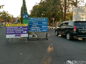 Gentong Padat, Polisi Sarankan Pemudik Lewat Jalan Alternatif Ini