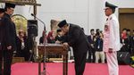 Foto: Detik-detik Komjen Iriawan Dilantik Jadi Pj Gubernur Jabar