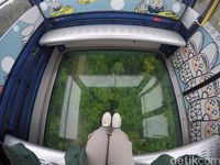 Desa Cantik Ngong Ping 360 dan Kereta Gantung Lantai Kaca