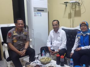 Menhub Pantau Arus Balik Bareng Kapolri di Cikopo
