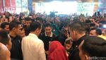 Foto: Jokowi Bikin Heboh Pengunjung Transmart Bogor