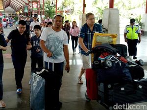 H+5 Lebaran, Arus Balik Didominasi Penumpang Jalur Udara