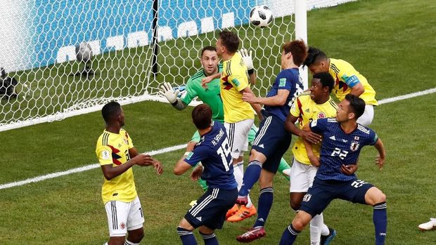 Kolombia gagal meraih kemenangan ketika berhadapan dengan Jepang di laga pertama Piala Dunia 2018.