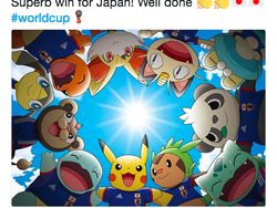 Jepang Kandaskan Kolombia, Meme Tsubasa Bertebaran