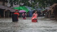 Laporan Risiko Iklim Global PBB tahun 2017 menyatakan Myanmar adalah salah satu dari 20 negara dalam ‘rangkaian konflik iklim’. Sebuah kombinasi antara dari kerentanan lingkungan yang parah dengan kerentanan sosial yang ada. (Foto: Dok. The Nation)