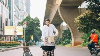 Hari raya Lebaran menjadi momen untuk bisa merasakan sepinya kota Jakarta. Foto: Facebook/Gilak&Unik