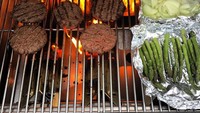 Masih berusia 23 tahun, prestasi sepak bola Kane tak perlu diragukan. Di Instagramnya, ia kerap menunggah foto makanan seperti saat bikin BBQ dengan patty, asparagus dan bawang bombay. Foto: Instagram Harry Kane