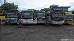 Terminal Bus Tanjung Priok Masih Sepi