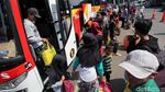 Arus Balik, 86.755 Pemudik Tiba di Terminal Kampung Rambutan