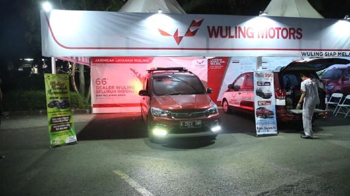 Posko mudik wuling merak