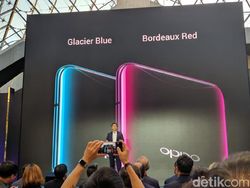 Suasana Peluncuran Oppo Find X di Paris