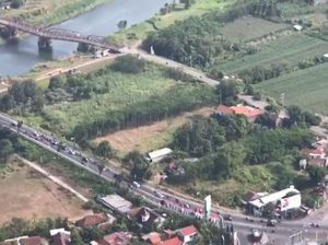 Kapolda Jatim Pantau Titik Macet Arus Balik: Padat tapi Lancar