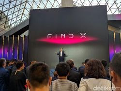 Suasana Peluncuran Oppo Find X di Paris