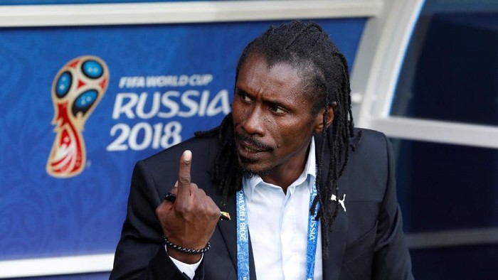 Soccer Football - World Cup - Group H - Poland vs Senegal - Spartak Stadium, Moscow, Russia - June 19, 2018  Senegal coach Aliou Cisse   REUTERS/Grigory Dukor