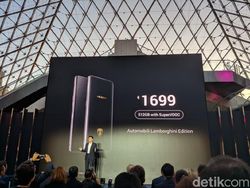 Suasana Peluncuran Oppo Find X di Paris